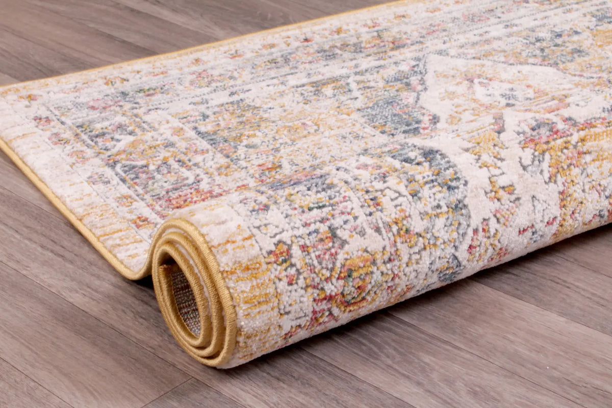 Hornbeam Cream Washed Persian-Style Rug