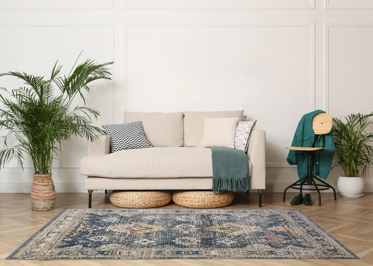 Ivy Blue Vintage Tribal Rug