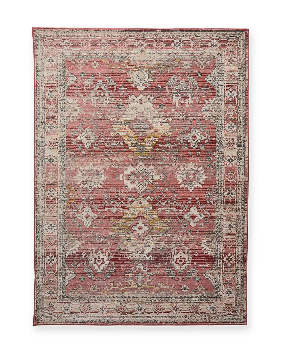 Ivy Red Vintage Tribal Rug