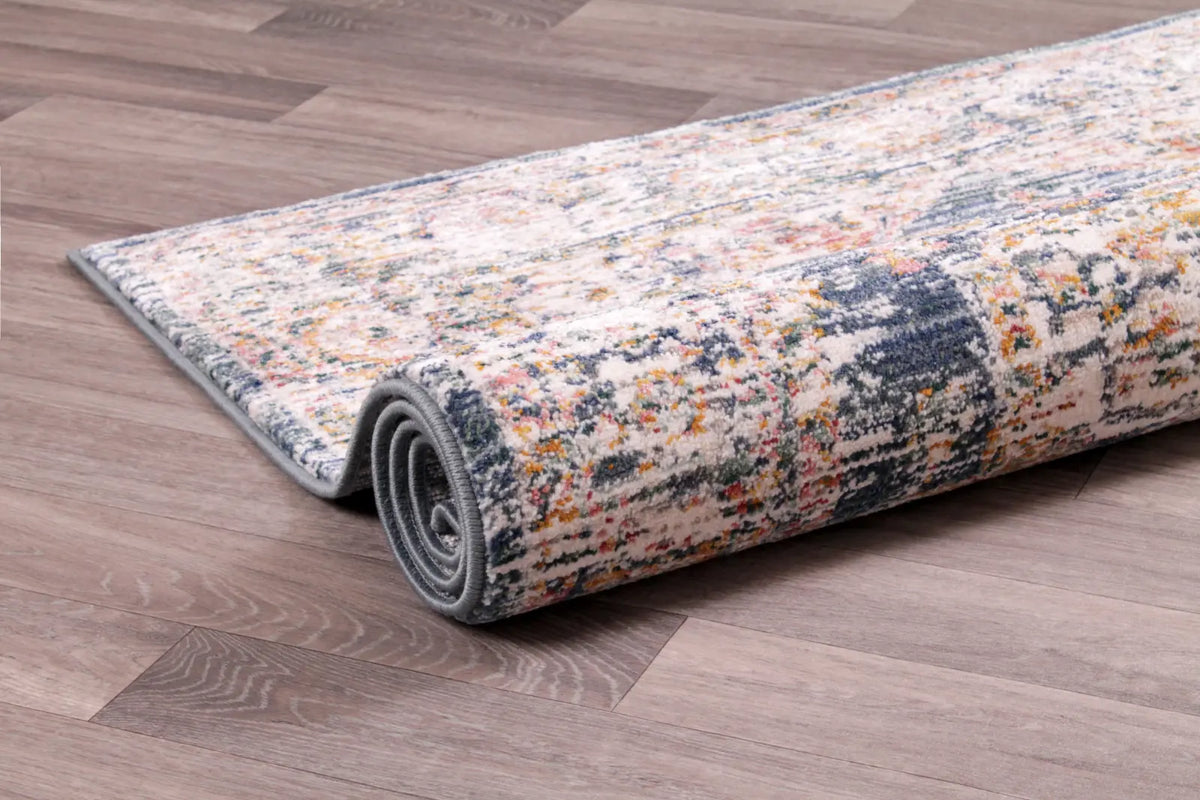 Larch Blue Washed Persian-Style Rug