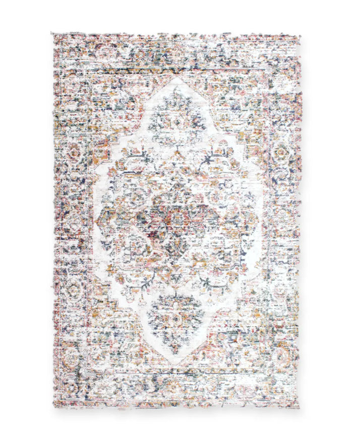 Larch Cream Washed Persian-Style Rug