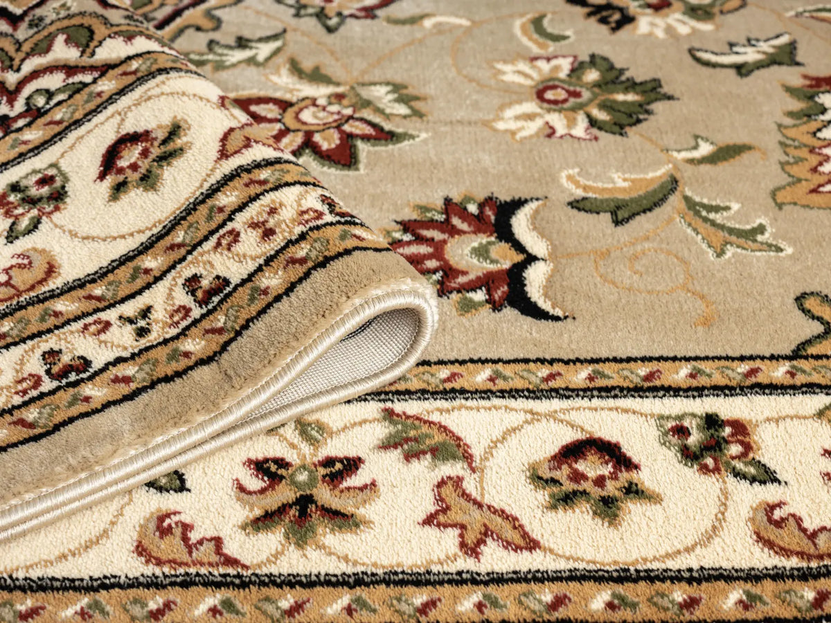 Regent Beige Traditional Persian-Style Rug