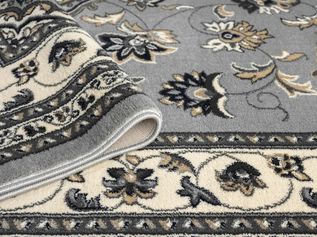 Regent Grey Traditional Persian-Style Rug