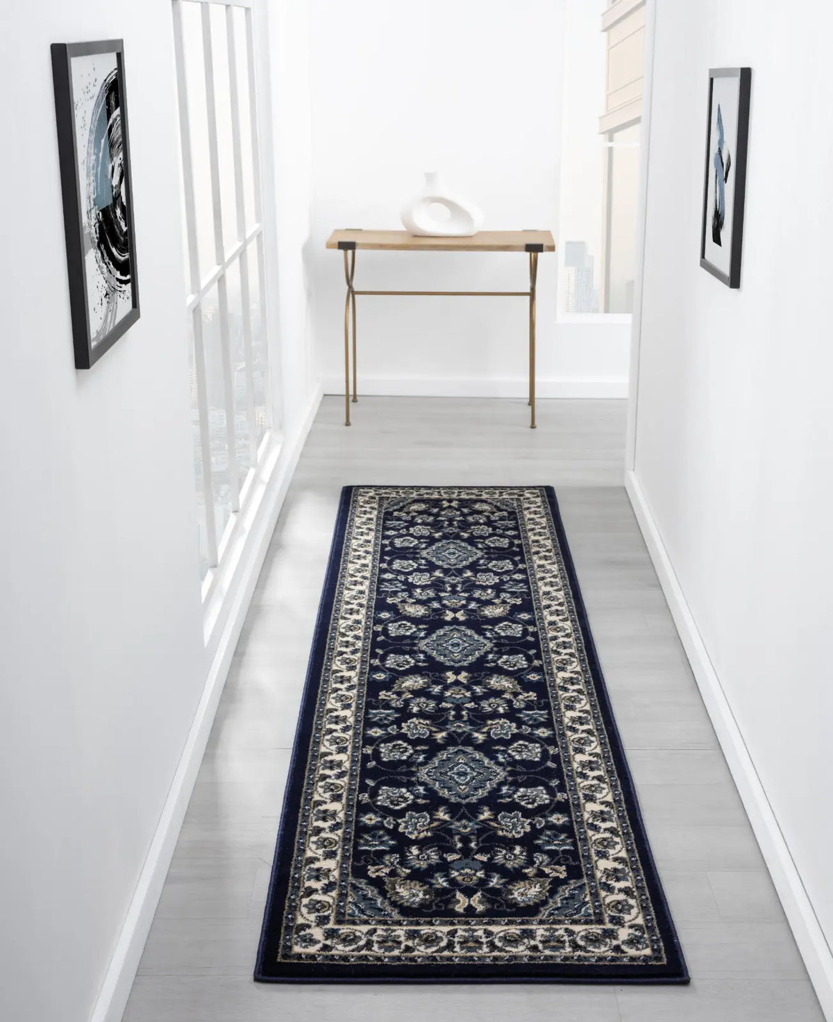 Regent Navy Traditional Persian-Style Rug