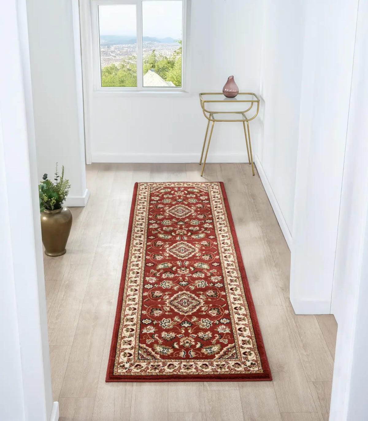 Regent Red Traditional Persian-Style Rug