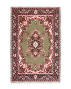 Richmond Green Traditional Medallion Rug