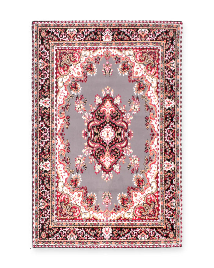 Richmond Grey Traditional Medallion Rug