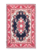 Richmond Navy Traditional Medallion Rug