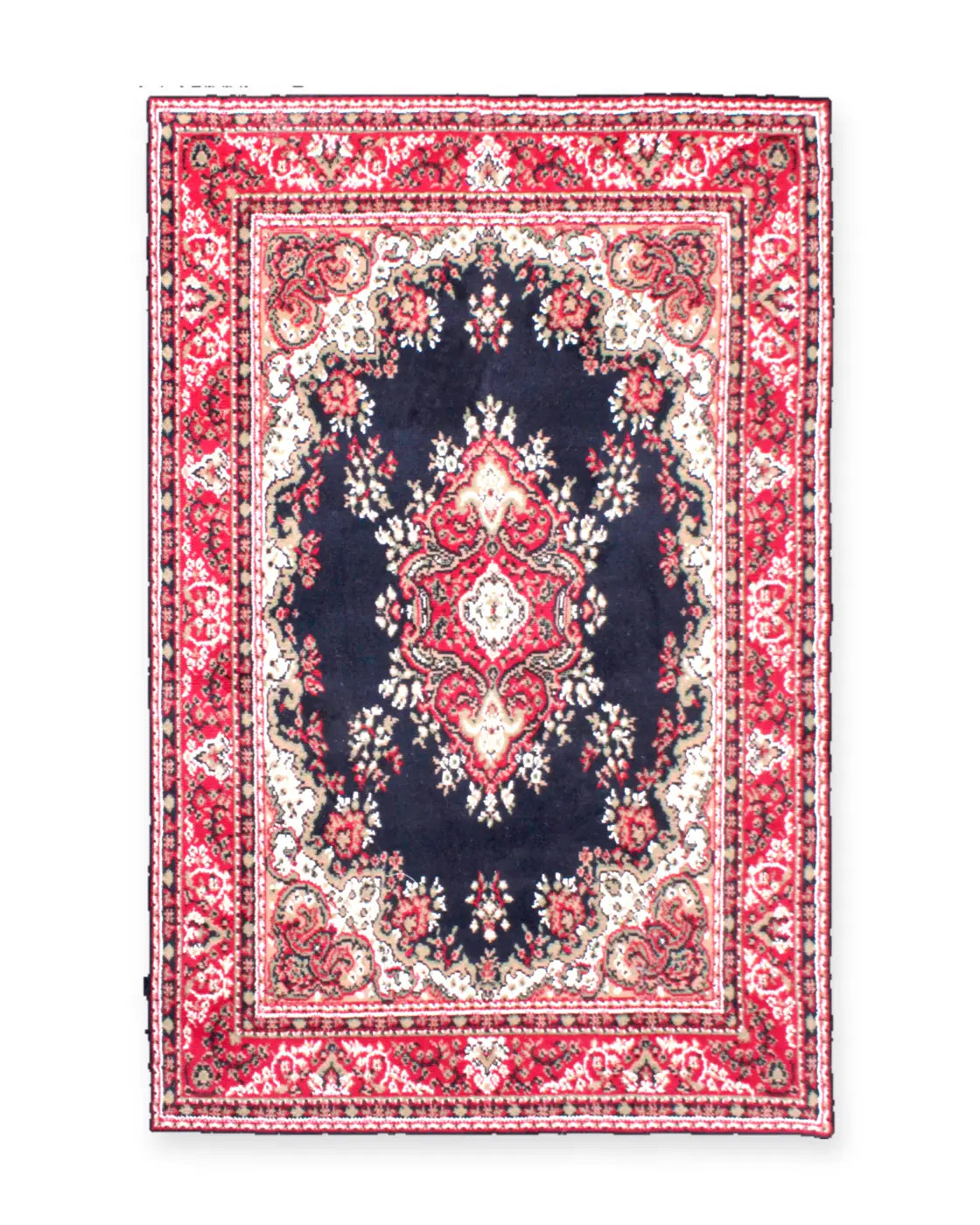 Richmond Navy Traditional Medallion Rug