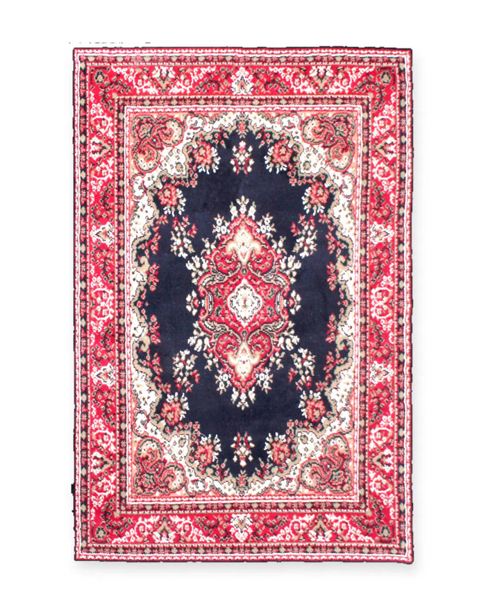 Richmond Navy Traditional Medallion Rug