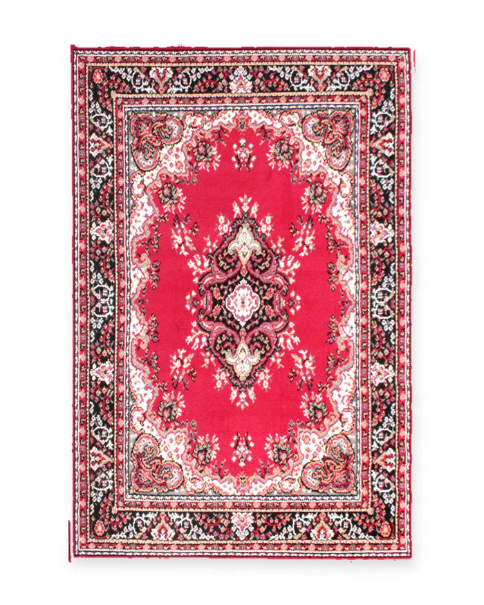 Richmond Red Traditional Medallion Rug