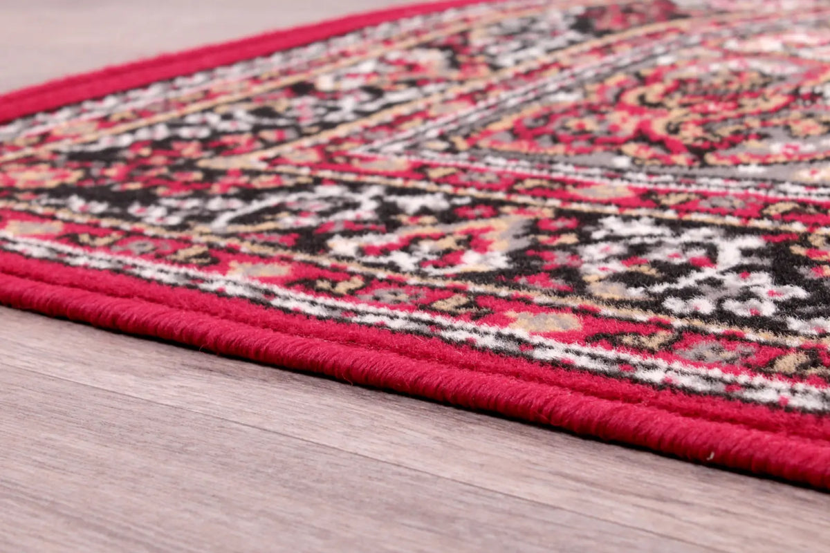 Richmond Red Traditional Medallion Rug