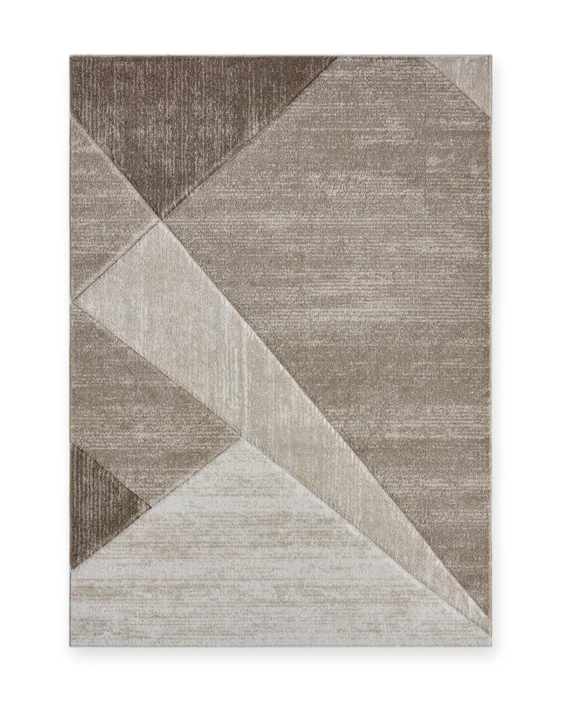 Shard Beige Geometric Rug