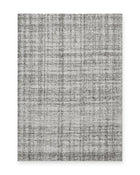 Tweed Grey Textured Check Rug