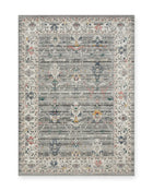 Willow Grey Vintage Floral Rug