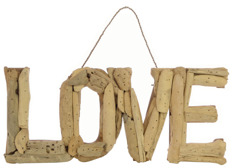 Driftwood Love Plaque