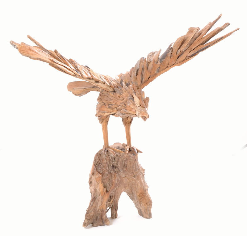 Small Driftwood Eagle