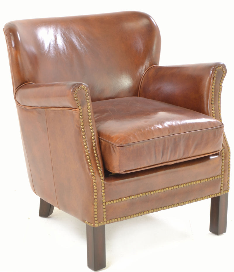 Vintage Leather Club Chair